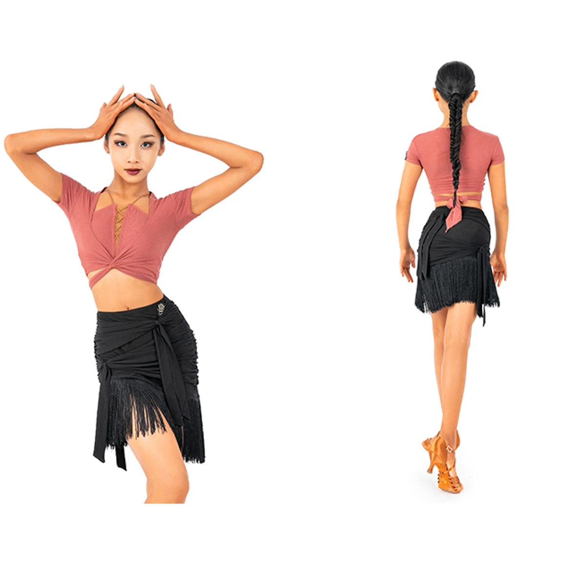 HSQ405 Girls’ Latin Practice Skirt (No Briefs)